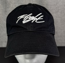 Air Jordan Flight Fly Unstructured Cap Strapback Hat Black Jumpman Logo M/L