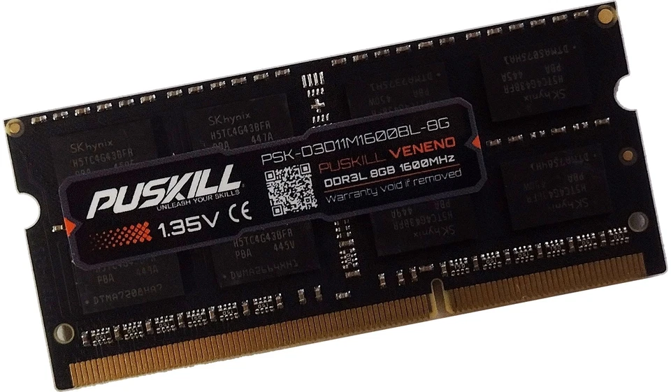 8GB DDR3 DDR3L 1600 PC3-12800S PC3L-12800S 204pin SO-Dimm RAM Arbeitsspeicher - Bild 2 von 2