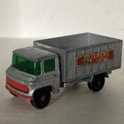 Lesney MATCHBOX SERIES NO.11 SCAFFOLDING TRUCK (1969) - Silver & Red - Unboxed.