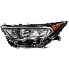 Left Headlight Assembly for Toyota RAV4 2019-2021 Chrome Housing TO2502275
