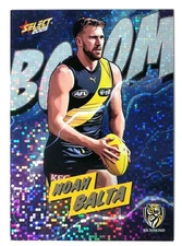 2025 Select AFL Boom Hobby #BMH79 Noah Balta 18/85 Richmond Tigers
