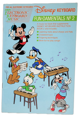 Disney Keyboard Fun-Damentals No. 2 Electronic Keyboard Music Book