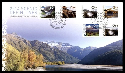 Mayfairstamps New Zealand FDC 2014 scenic views First Day Cover aax_29187