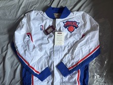 NEW Authentic Mitchell  Ness NBA 1993-94 New York Knicks Warm-up Jacket L 44 