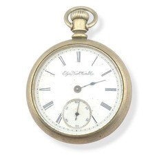 1893 Elgin 18s 7j Pocket Watch Gr 73 Model 5 For Repair Restoration