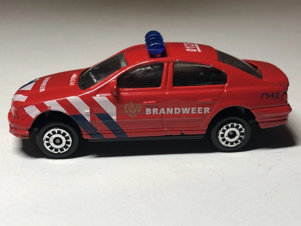 3 INCH 1999 BMW 330i Dutch Fire Brigade Unbranded 1/64 Diecast MINT Loose - Image 3 of 4
