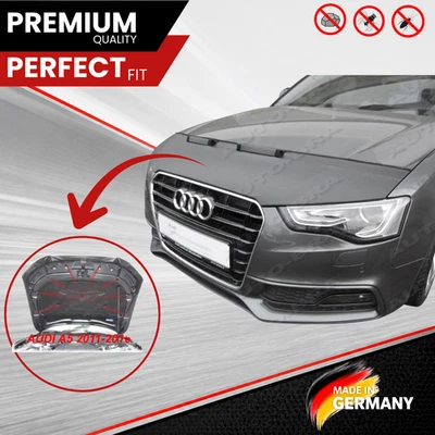 Bra de Capot Protège compatible avec AUDI A5 2011 - 2016 CAR PROTECTION TUNING - Photo 1/4