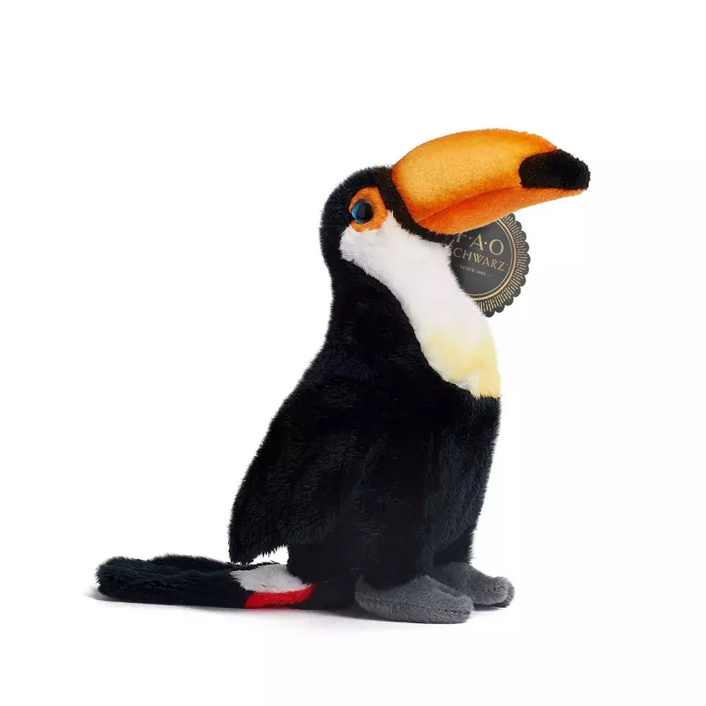 FAO Schwarz 6'' Toucan Toy Plush