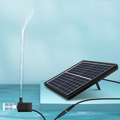 Solar 6W 9V Tauchpumpe mit Halterung für Aquarium Sauerstoffverteilung