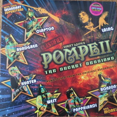 Pompeji - The Secret Sessions - LP, Album, Limited Edition, Yelow Vinyl Gelb