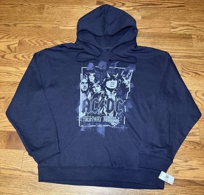 AC/DC - Hoodie - 2X Large  Highway to Hell  Black Screen Print- Unisex New W/Tag