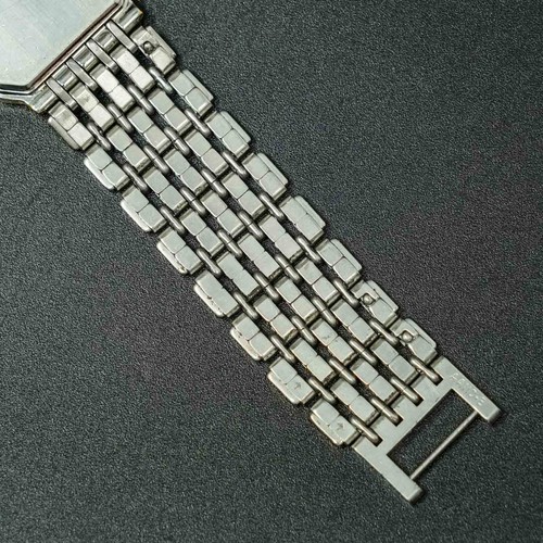 Vintage 1989 SEIKO DOLCE 5E31-5A40 Original Band Square Quartz Men Watch - Picture 19 of 19