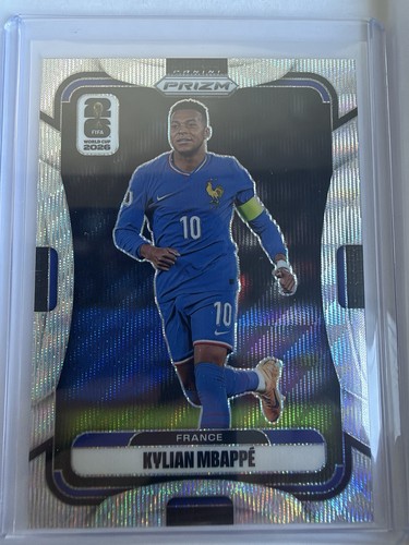 2026 Panini Prizm Fifa World Cup - Kylian Mbappe #40 Silver Prizm