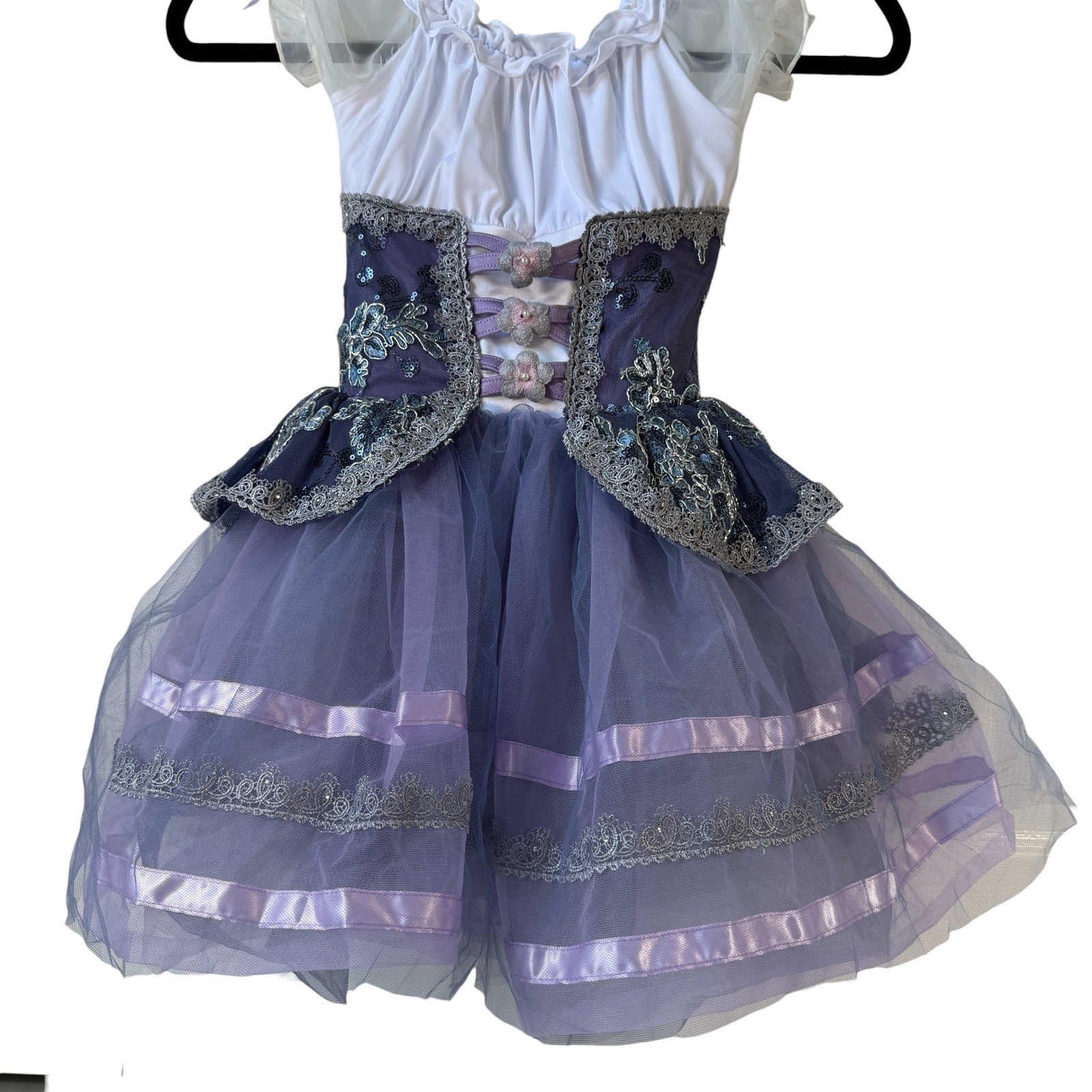 Weissman Girls Purple Pageant Costume Dress XSC S… - image 10