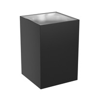 Led AußEnleuchte Wandlampe Torre Eckig Schwarz IP54 9W 1000Lm 3000K/4000K/6000K