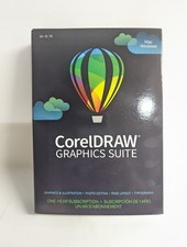 CorelDraw Graphics Suite - Windows or MAC OS - 1 Year Subscription