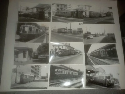 Lot de 12 photos Tramway Italie 1964 - Photo 1/4