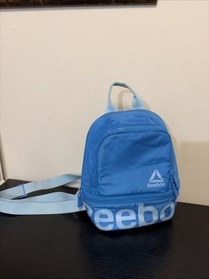 Reebok Blue Cottie Mini Backpack Bag Travel School Lightweight