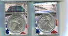 2026 AMERICAN SILVER EAGLE 1 OUNCE .999 FINE COIN ANACS MS70 FS 8718T