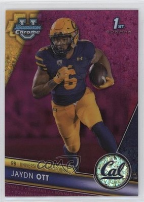 2023 Bowman U Chrome Fuchsia Mini-Diamond Refractor 4/150 Jaydn Ott #52 0a21