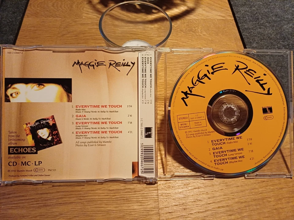 Maggie Reilly – Everytime We Touch - Maxi-CD - Bild 2 von 2