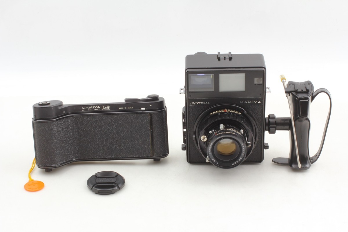 Exc+5] Mamiya Universal Press Film Camera Sekor 100mm f/3.5 Lens