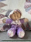 Vintage Cabbage Patch Preemie Xavier Roberts Brown Eyes Girl