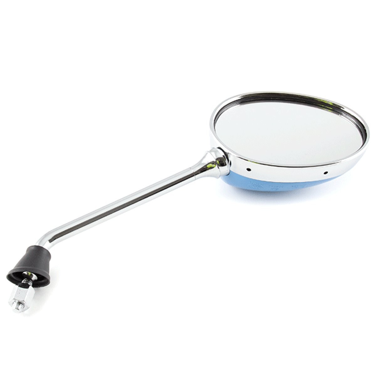 Right Mirror Blue for ZN125T-Y, ZN125T-F10 Side Mirror Chrome Scooter Side View