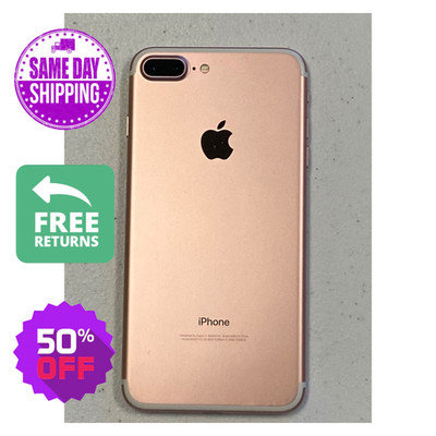 Apple iPhone 7 Plus 32GB/128GB - Very Good Condition - Rose Gold, Black, Silver