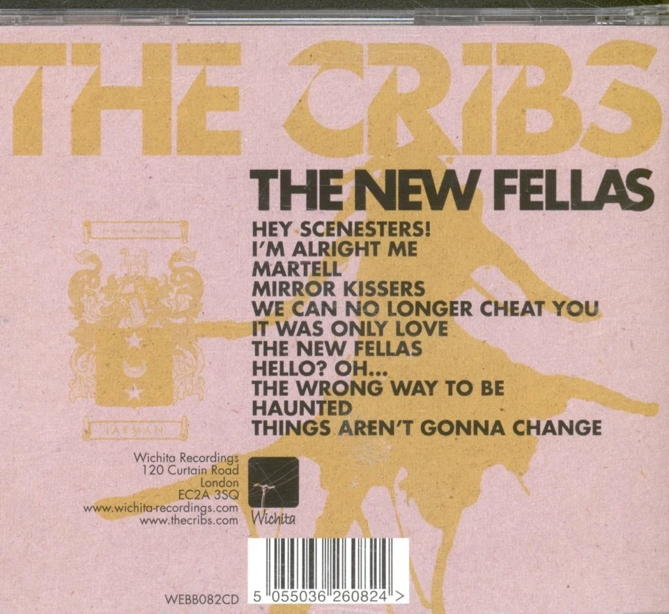 Cribs New Fellas CD Europa WICHITA WEBB082CD - Bild 2 von 3