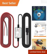 Reliable Dash Camera Hardwire Kit - 24 Hour Monitoring with Voltage Protection