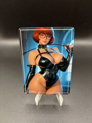Velma Scooby Doo Waifu Card TCG Full Art Waifu Legends Custom Goddess