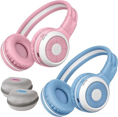 SIMOLIO AuraCast Kids Headphones,Compatible with Any Single Bluetooth devices