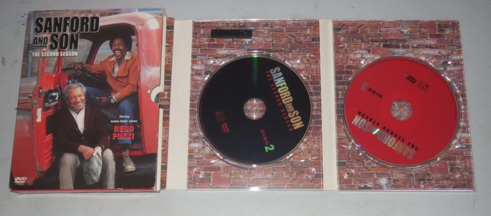 Sanford And Son - Seasons 1 & 2 (2 DVD Set Lot / 5 DVDs) VG+ ~ 2002 ~ Redd Foxx - Image 4 of 4