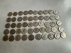 Full Roll (50) 90% Silver Roosevelt Dimes (Circulated Condition) - lot #4