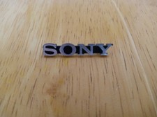 GENUINE SONY AUDIO / VIDEO BADGE LOGO EMBLEM