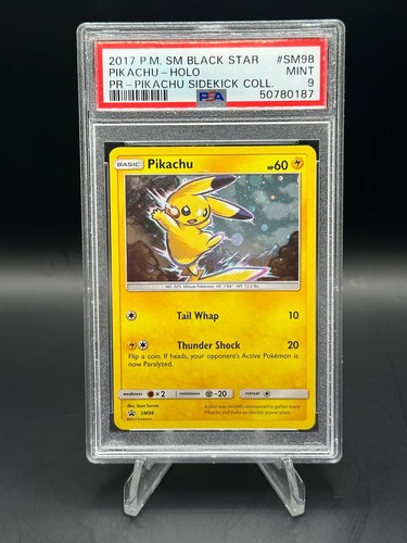 Pikachu graded PSA 9 for sale on eBay