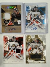John Gibson Rookie Card Guide 11