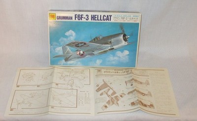 Vintage Model Grumman F6F-3 Hellcat Airplane
