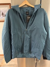 Mack Russo Zip Up Hybrid Jacket - Medium Size - Teal Color, New with Tags