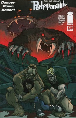 Perhapanauts: Danger Down Under #5 (of 5) Cover A Comic Book 2013 - Image 