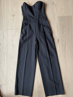 BOSS  Jumpsuit/Overall Damen Gr. 36 Baumwolle Schwarz