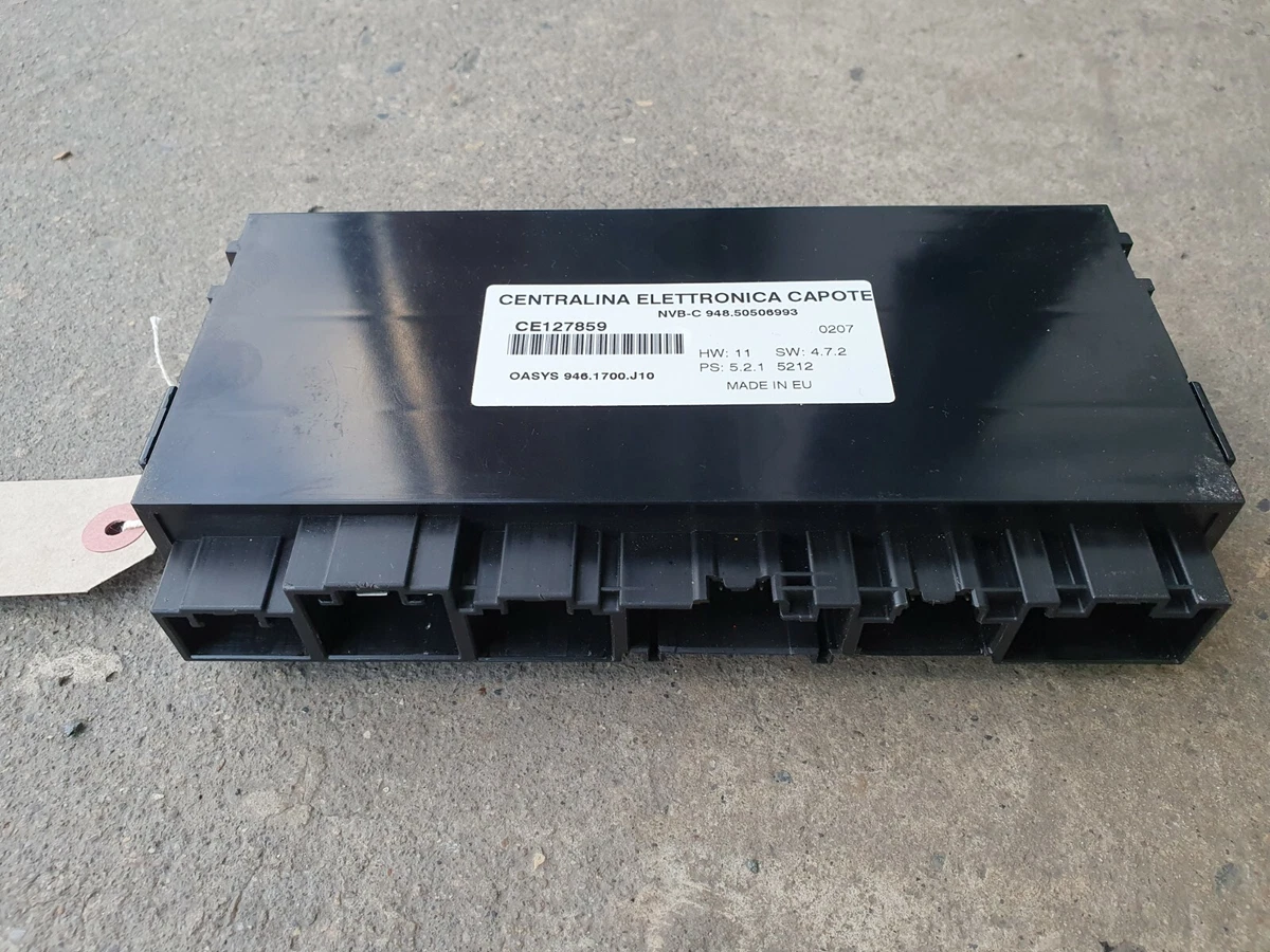 Alfa Romeo Spider 939 Roof Control Unit Test and Return Service 