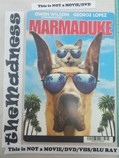 Marmaduke Backer Card NOT A DVD OR MOVIE Owen Wilson George Lopez Dogs READ