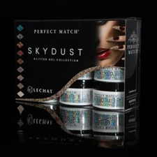 LeChat Perfect Match Sky Dust Glitter Gel Collection - 0.5oz/jar Winter 2020
