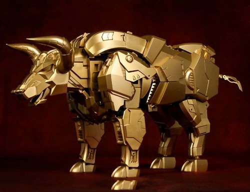 New Cang Toys CT-Chiyou-02SP Golden Landbull CT-02SP Action Figure toy In Stock - Picture 4 of 6