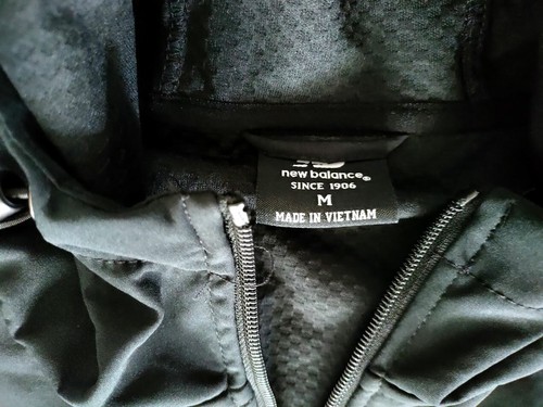 RARE LIMITED MEN NEW BALANCE SOFTSHELL WATER WIND RESISTANT JACKET UTILITY FZ M - Picture 6 of 11