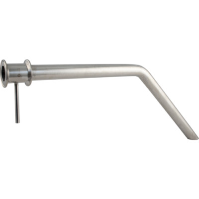 2'' Tri Clamp Rotating Racking Arm Stainless Steel Conical Drain Clear Beer