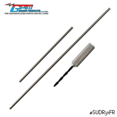 GPM Stainless Steel Front+Rear Sway Bars For TRAXXAS 1/7 Unlimited Desert Racer