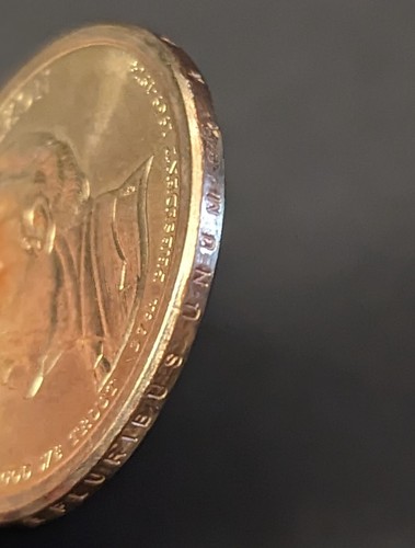 Richard Nixon Presidential Dollar Coin ($1) And Fold Over Campaign Lapel Pin - Picture 6 of 13